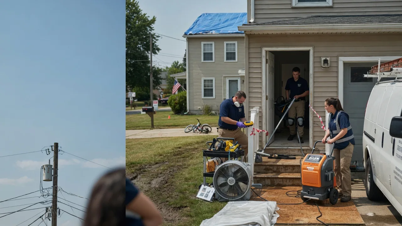 Water Damage Repair in Mount Lebanon, PA near me